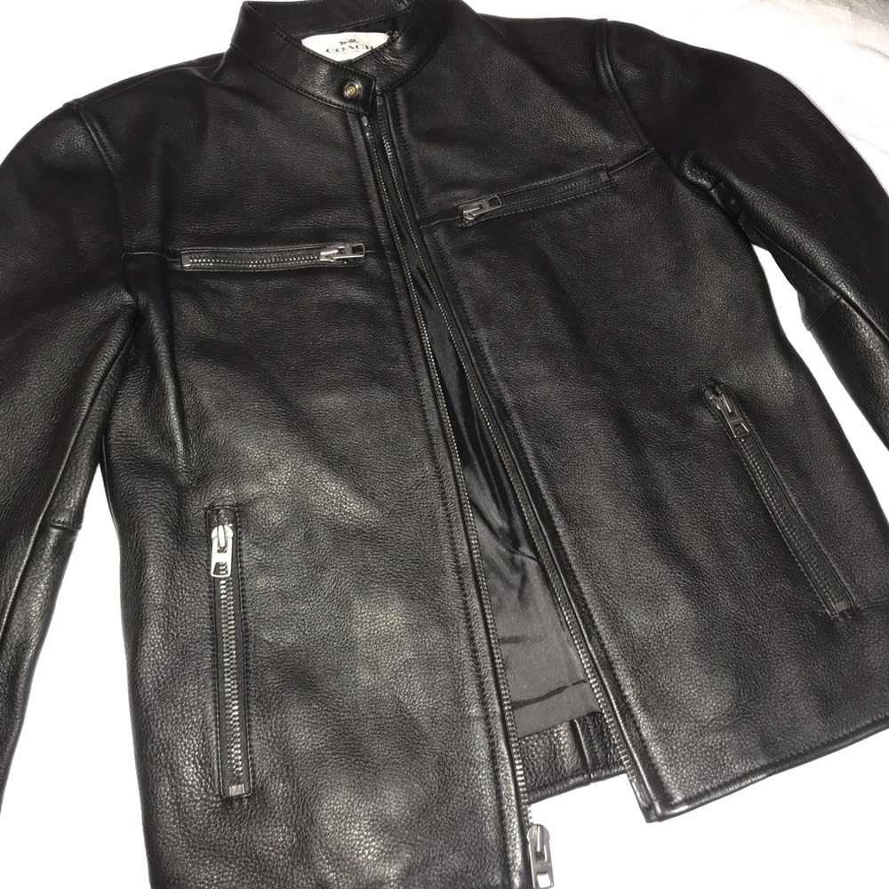 100% lamb leather jacket. brand new with tags